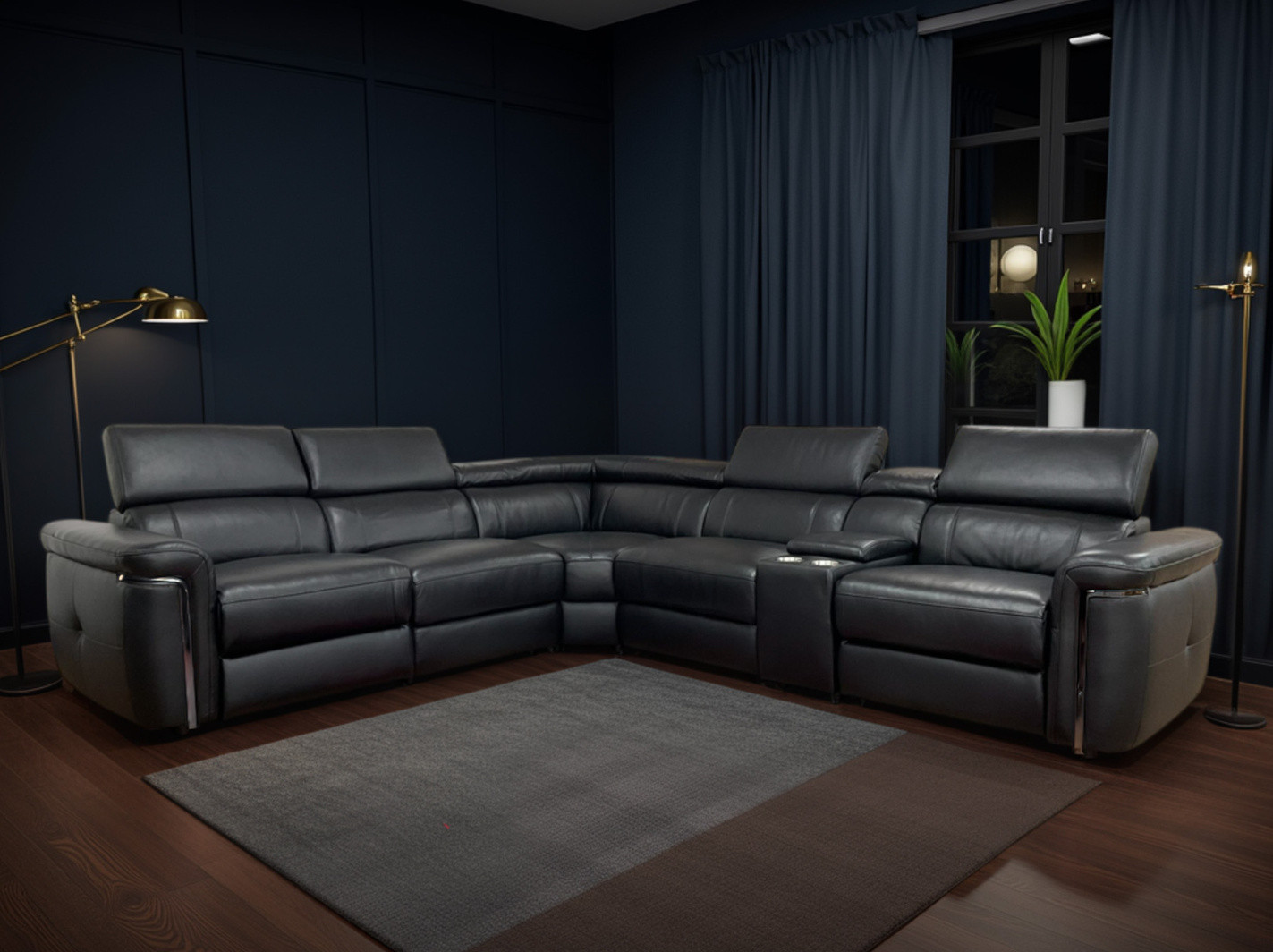 Somerville Leather Sofa